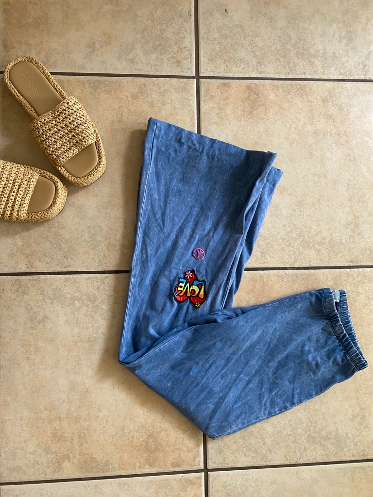 Chatoyant Patch Pants